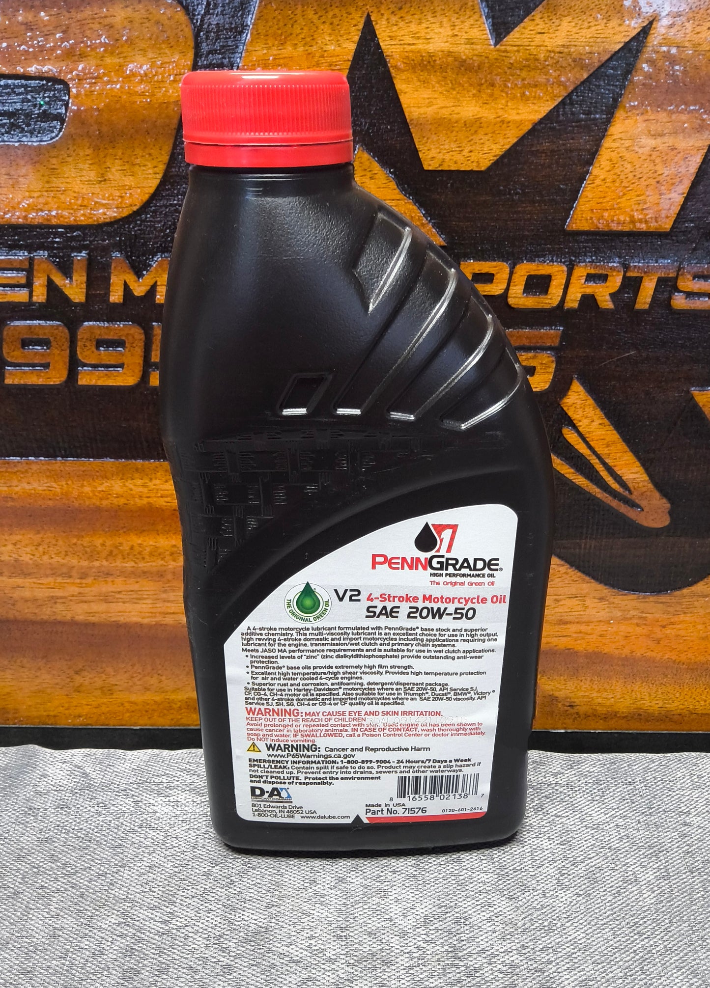 PENNGRADE MOTORCYCLE 20W50