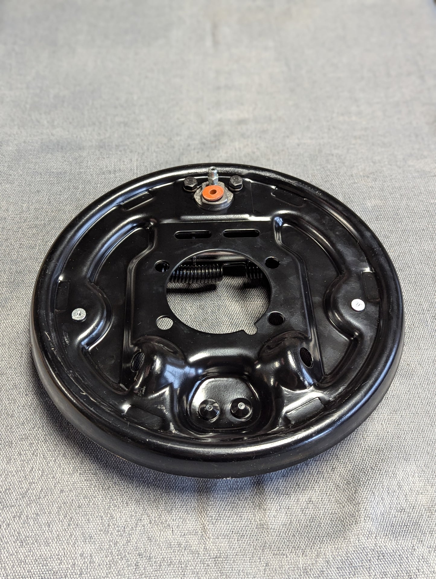 Rear Brake Backing Plate Assembly Carbotech Shoes