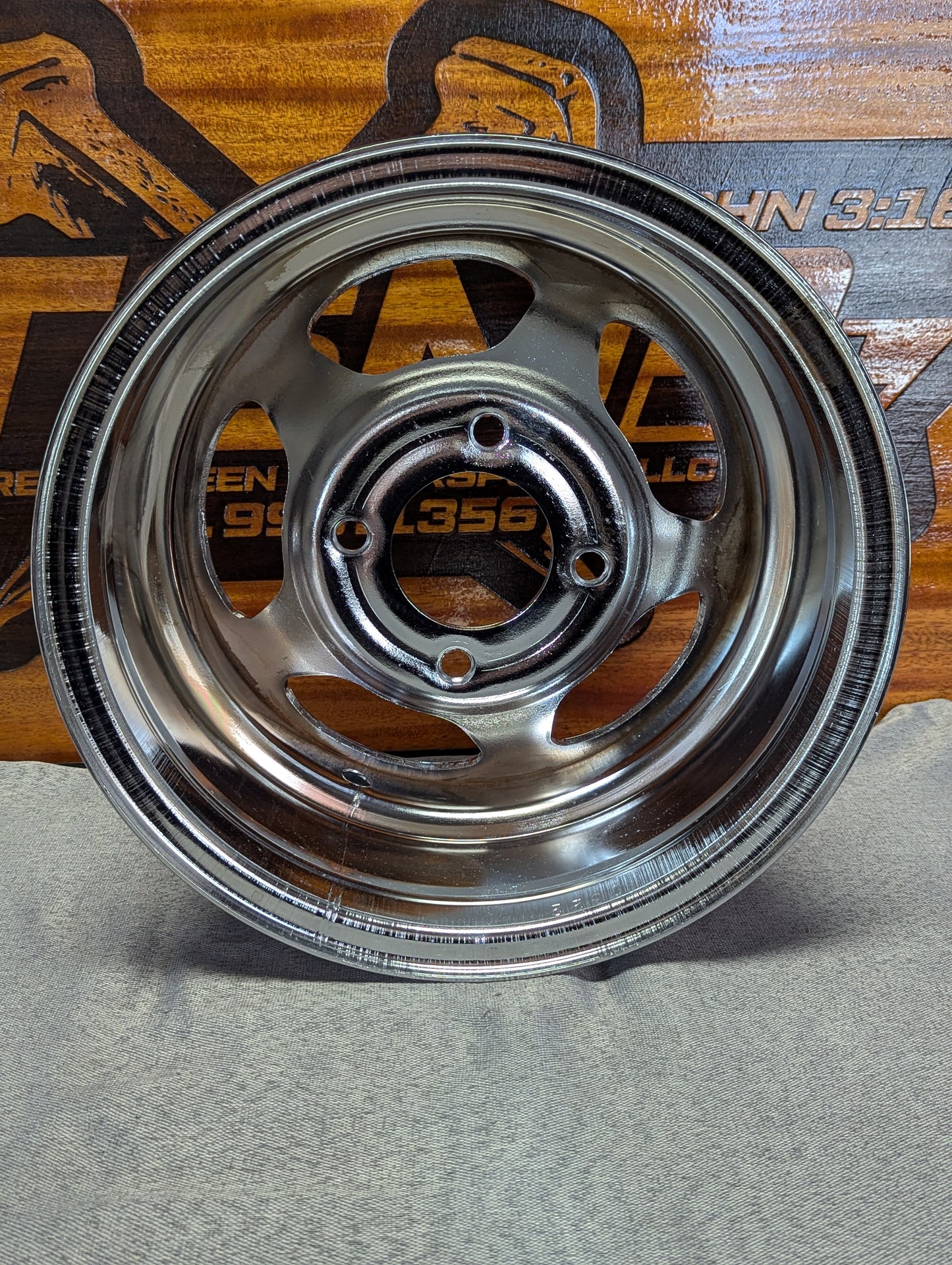BASSETT WHEEL CHROME