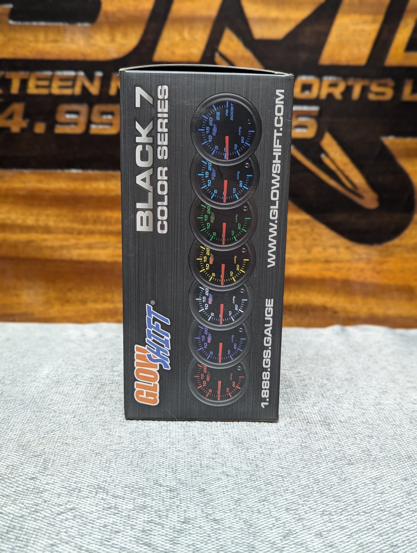 OIL PRESSURE GAUGE GLOWSHIFT