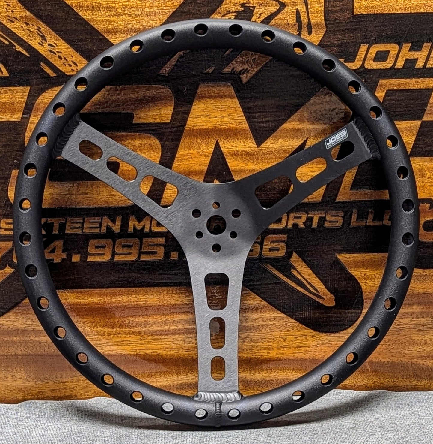 JOES 15" LITEWEIGHT DISH STEERING WHEEL