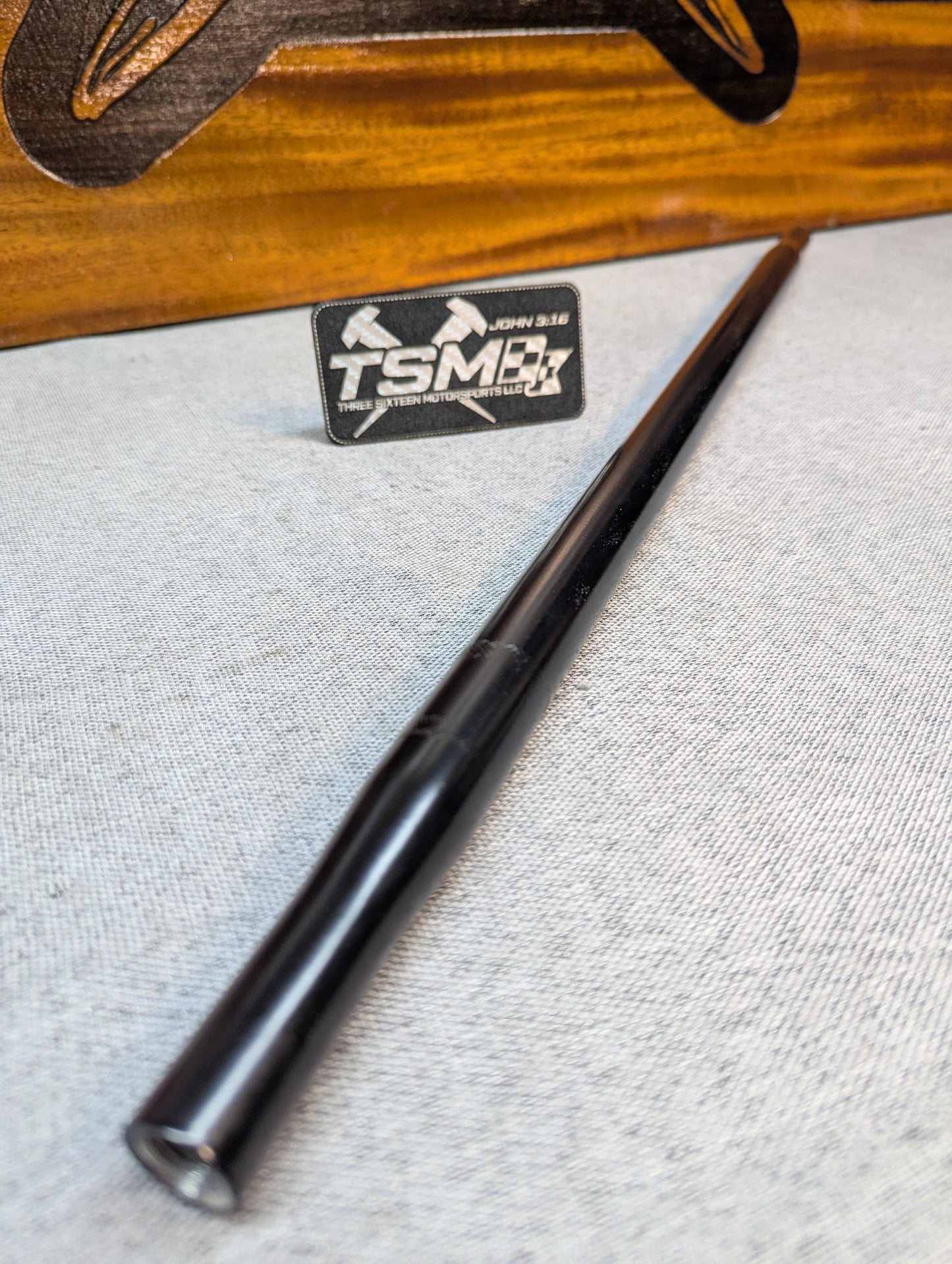 BLACK POWDER COATED ROD