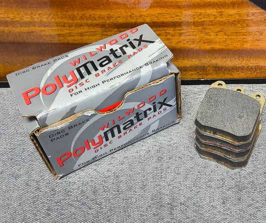 WILWOOD BRAKE PADS POLY MATRIX "B"