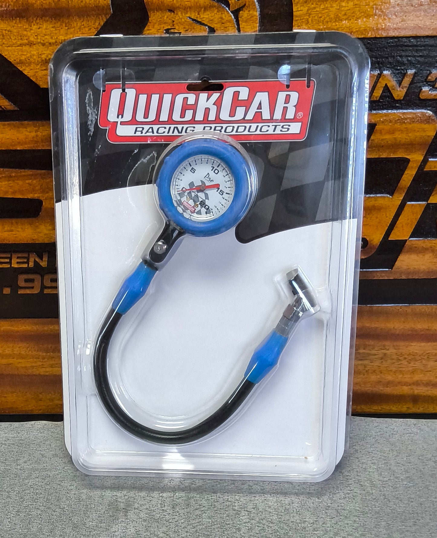 QUICKCAR TIRE PRESSURE GAUGE 20 PSI