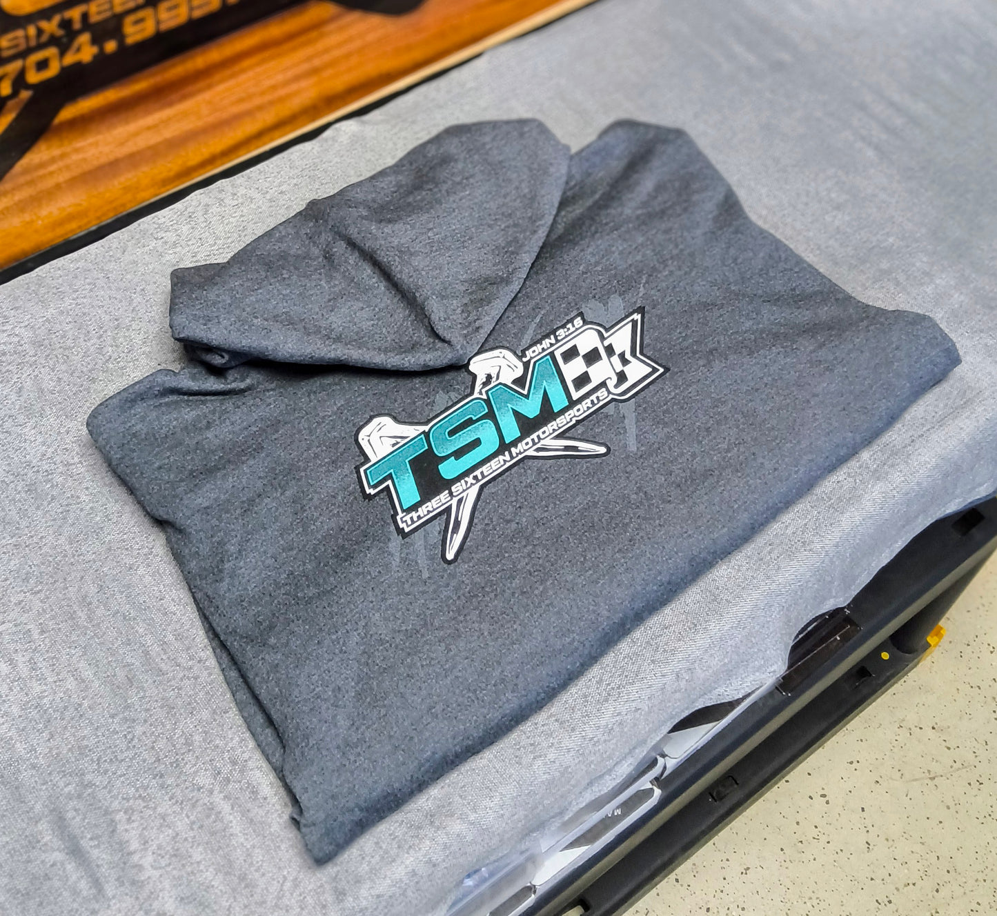 Three Sixteen Logo Hoodie