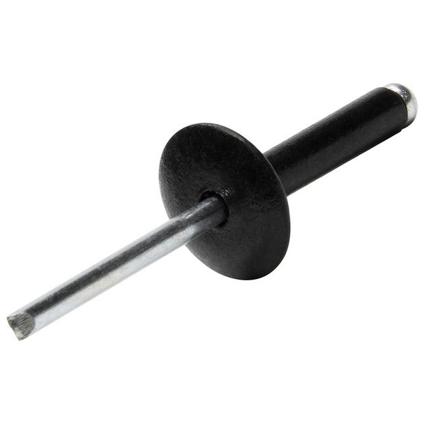 Large Head Rivet Black 200pk