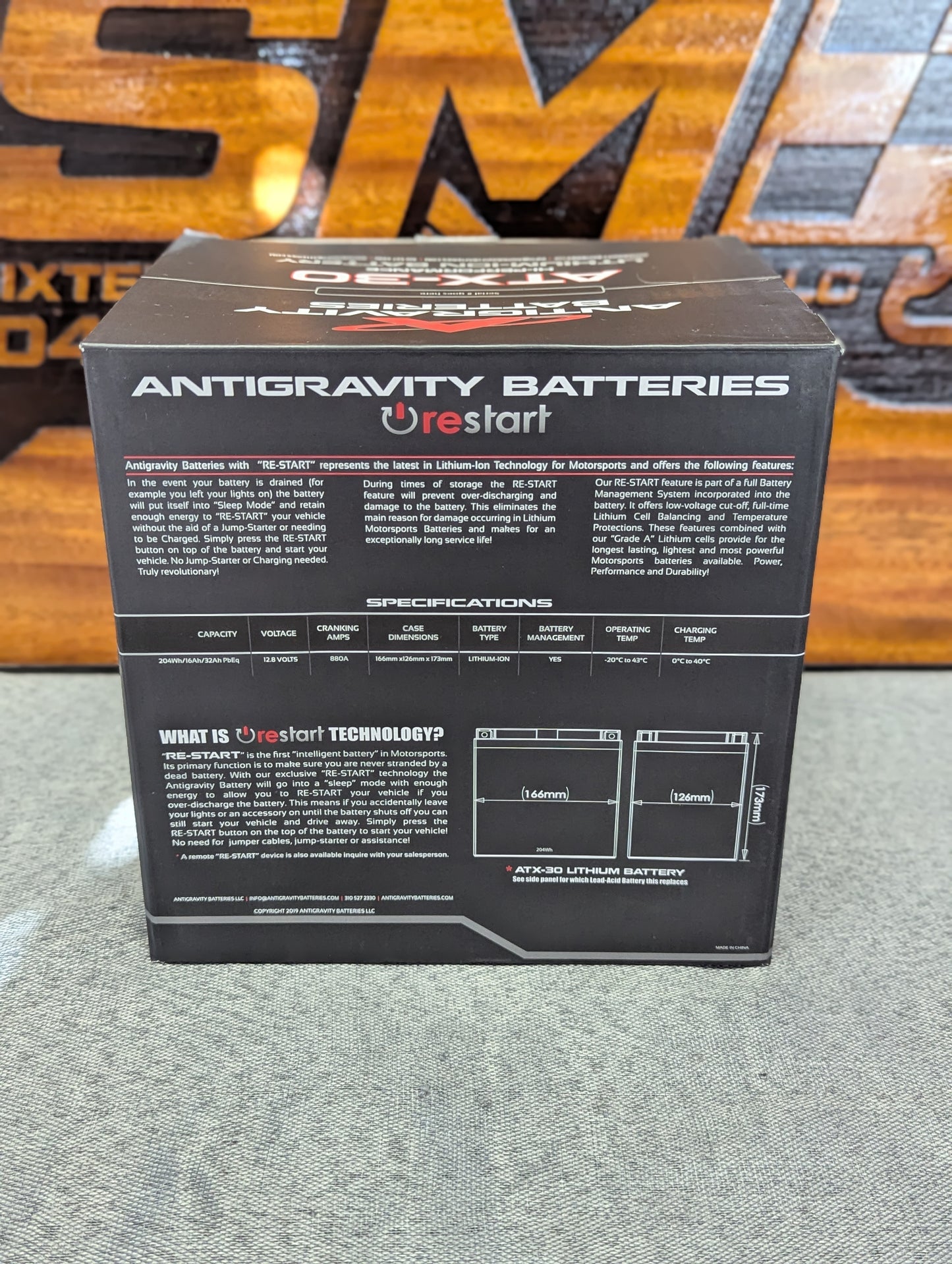 ANTIGRAVITY BATTERY ATX-30