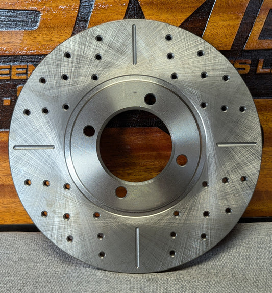 FRONT BRAKE ROTOR SLOTTED