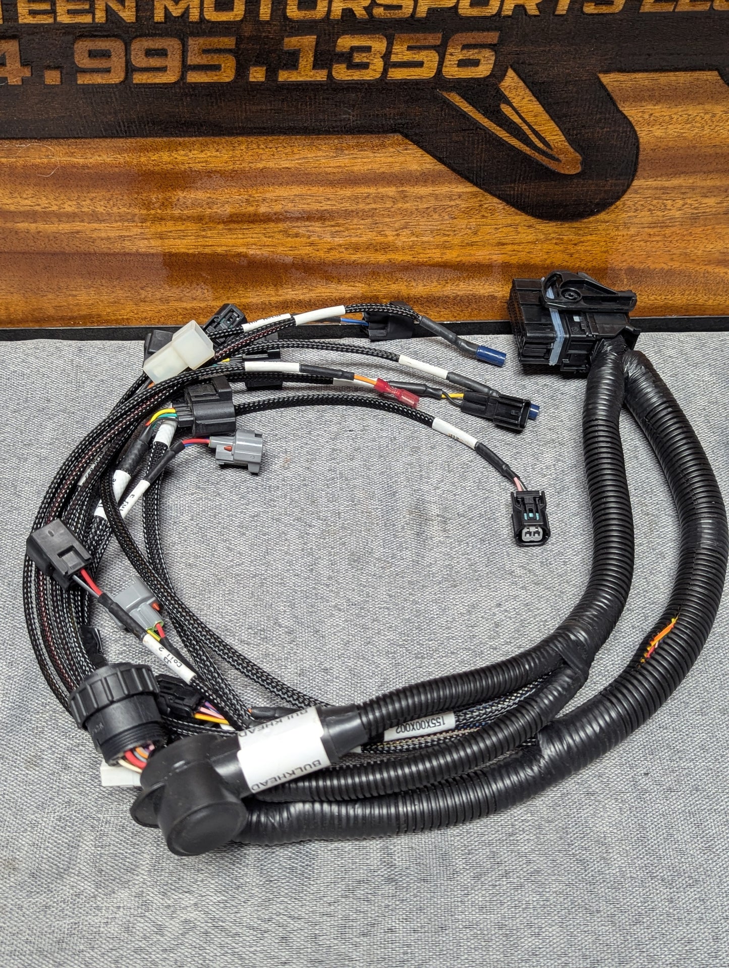 MT09 WIRING HARNESS ENGINE SIDE (black)