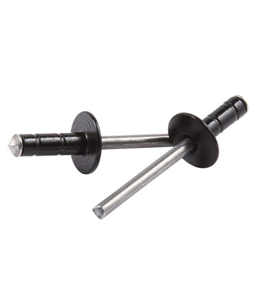 Allstar Med Hd Rivet Black 250pk Multi Grip Alum Mandrel ALL18071