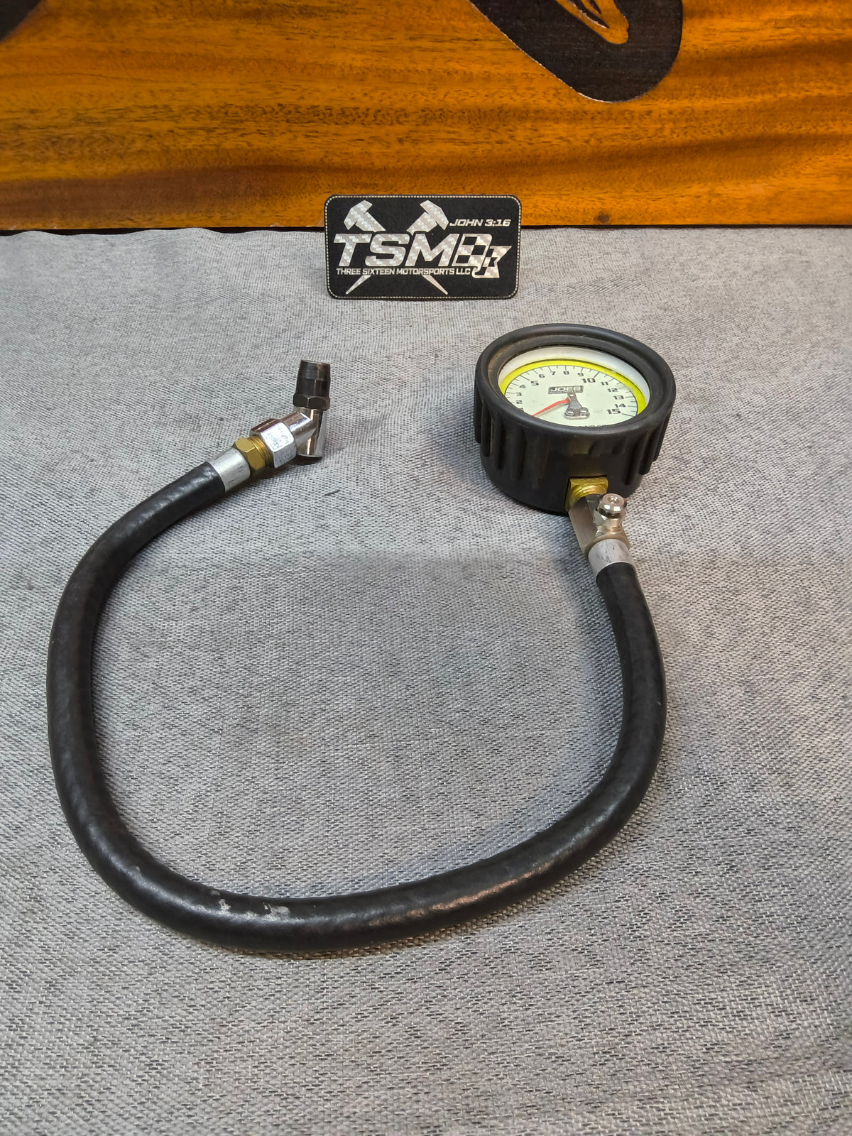 Joe's 15 pd air pressure gauge