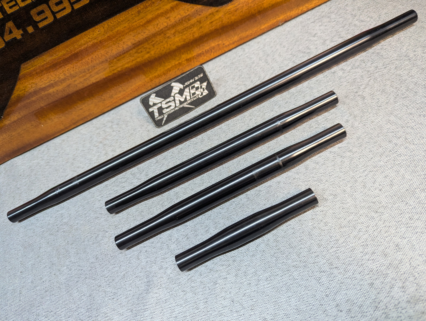 BLACK POWDER COATED ROD